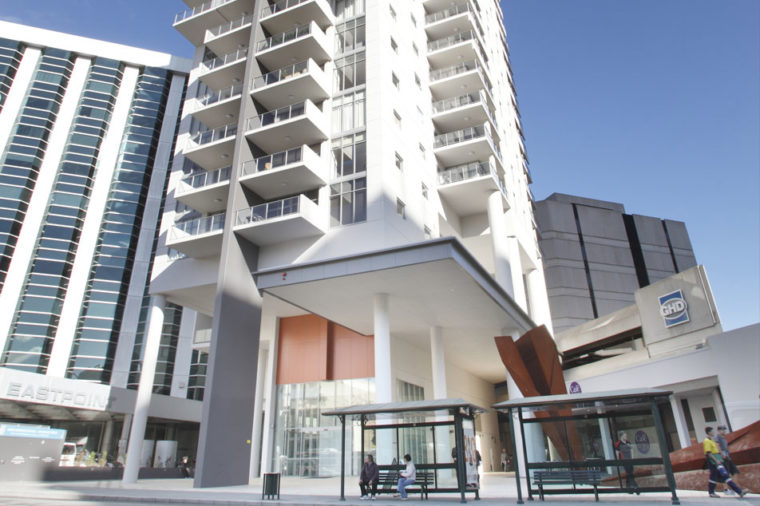 Adelaide Tce, Perth Apartment - street view