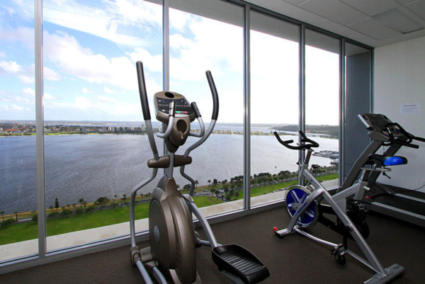 Adelaide Tce, Perth Apartment - gym
