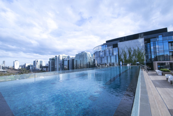 Parque Melbourne apartment - pool