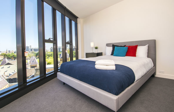 Parque Melbourne apartment - bedroom