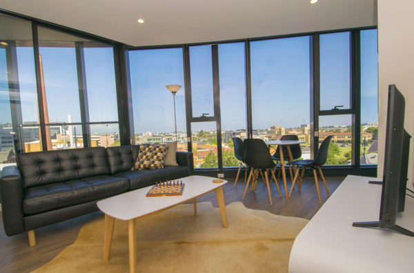 Parque Melbourne apartment - living room