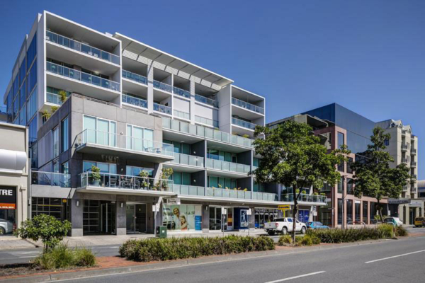 Furnished corporate stay apartment at 211 Grenfell Street, Adelaide