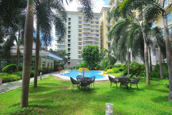 Almond at Two Serendra apartment - pool common area