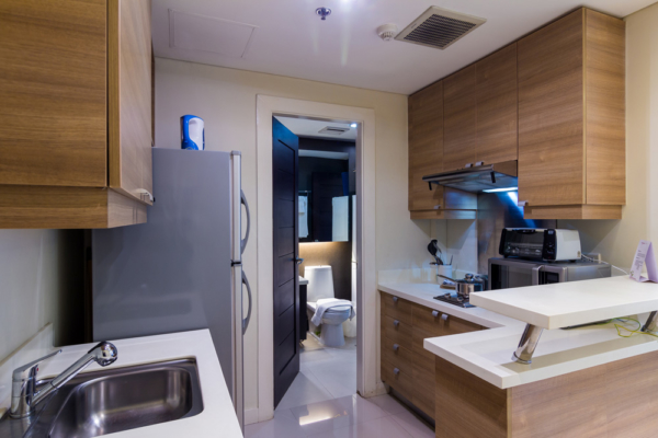 Crescent Park Residences 1 bedroom apartment - kitchen