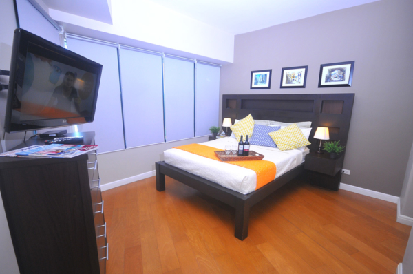 One Rockwell Apartment, Makati City - bedroom