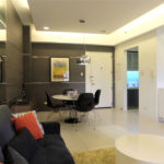 Icon Residences - 1 bedroom apartment - living and dining room