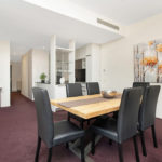 Eureka Tower apartment - dining table