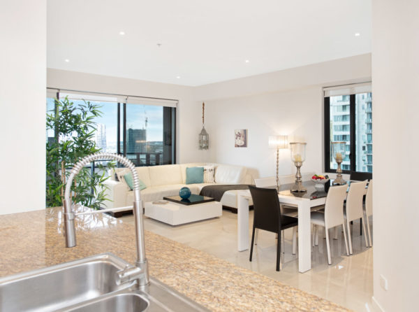 Clarendon Street apartment 2107 - living and dining