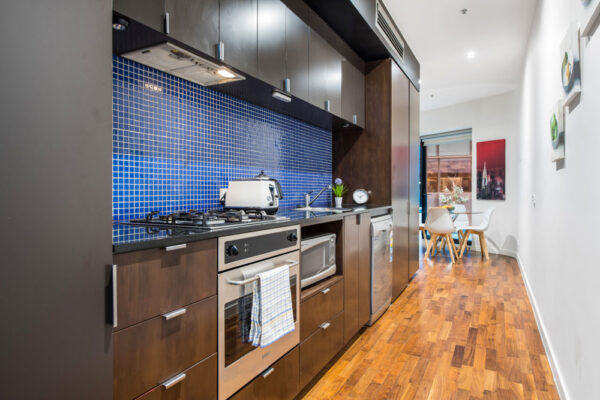 QV2 apartment - kitchen