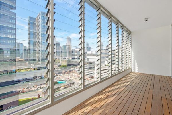 Village Docklands apartment - 1406 balcony
