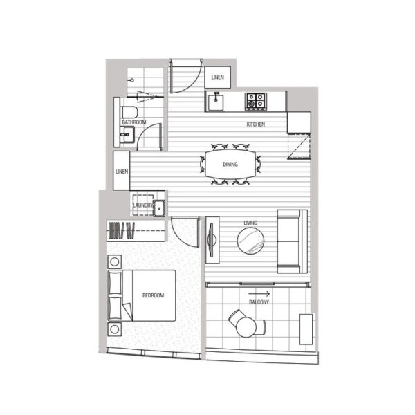 Melbourne Quarter apartment, Docklands - 2112 floor plan