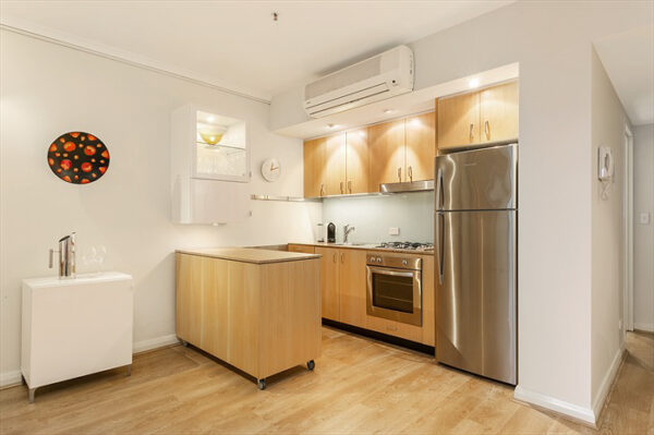 Clarence St, Sydney apartment - kitchen