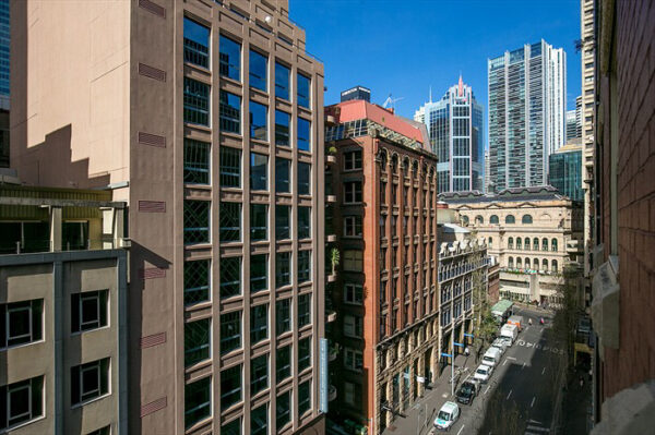 Clarence St, Sydney apartment - view