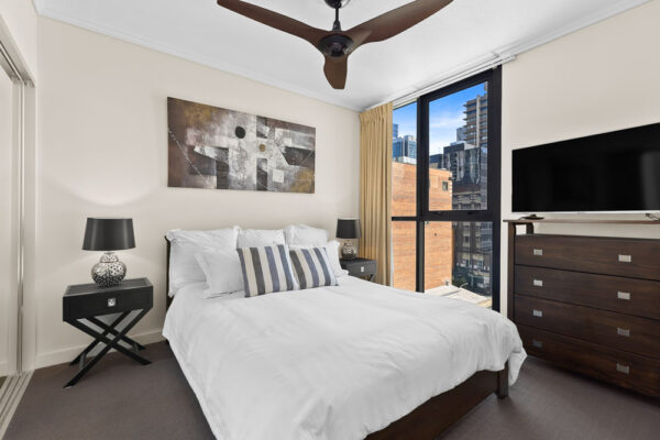 Charlette Towers, Brisbane apartment - bedroom