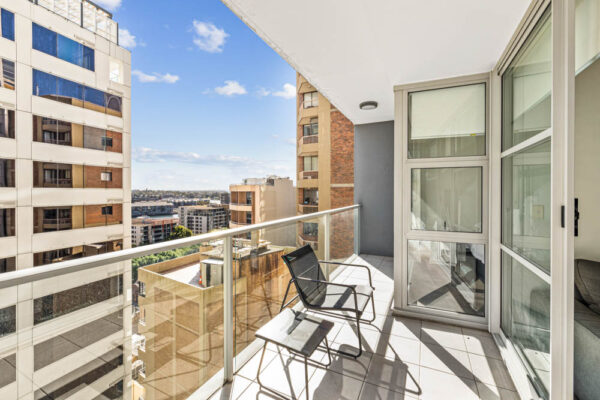 The Rex, Sydney apartment - balcony