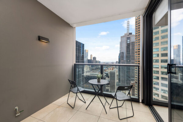 Spring Street apartment 2901 - balcony with city view