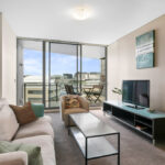 Shelley St, Sydney - apartment 602 living room