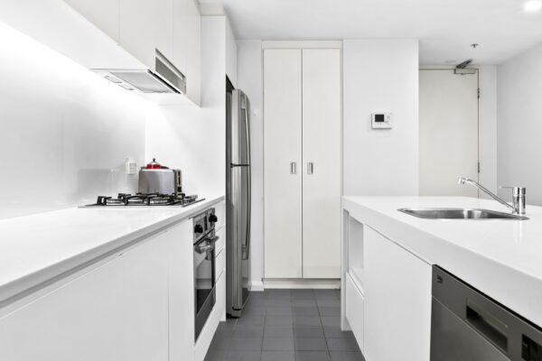Shelley St, Sydney - apartment 407 kitchen