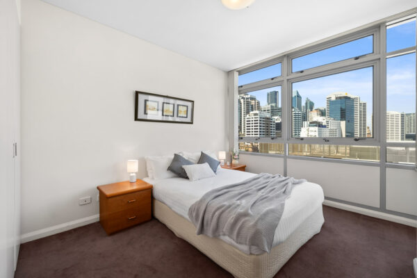 Shelley St, Sydney - apartment 1201 bedroom