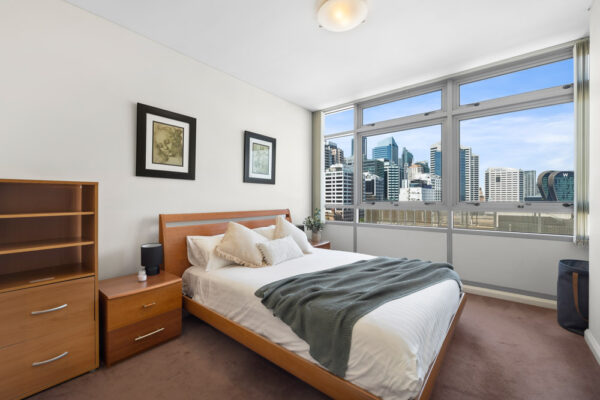 Shelley St, Sydney - apartment 1201 bedroom