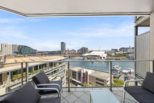 Shelley St, Sydney - apartment 1201 balcony view