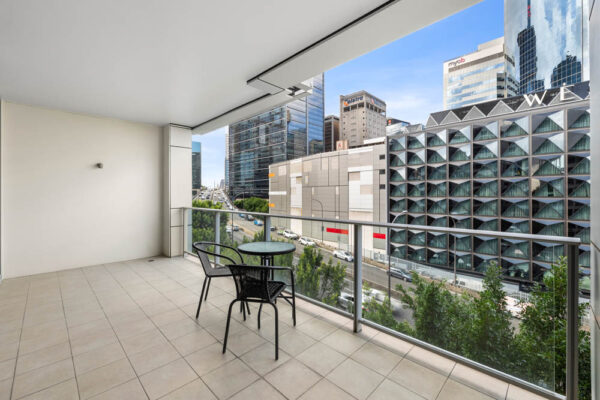 Shelley St, Sydney - apartment 709 balcony