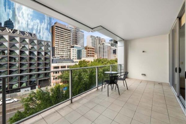 Shelley St, Sydney - apartment 709 balcony