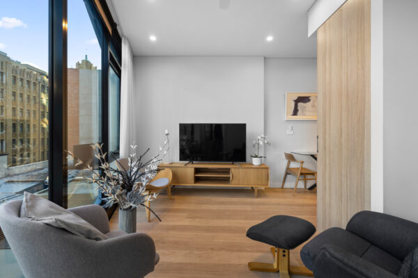 York St, Sydney - 802/38 apartment - living room