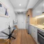 York St, Sydney - 802/38 apartment - dining and kitchen