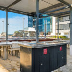 Queens Riverside - QII apartments, Perth - bbq area