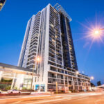 Queens Riverside - QII apartments, Perth - street view