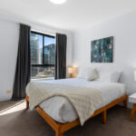 Aston apartments 2604 at Martin Place, bedroom