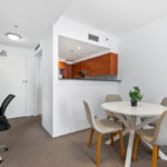 Aston apartments 2604 at Martin Place, dining and kitchen