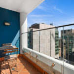 Aston apartments 2604 at Martin Place, view from balcony