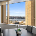 The Sebel, Quay West apartment 803 - view of Sydney harbour from the dining table
