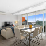 Equus Apartments, Perth - apartment 35, dining and living room