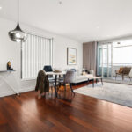 QT Apartments, Perth - apartment 1507, living and dining room