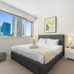 QT Apartments, Perth - apartment 1507, bedroom