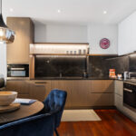 QT Apartments, Perth - apartment 1705, kitchen