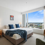 QT Apartments, Perth - apartment 1705, bedroom