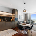 QT Apartments, Perth - apartment 1706 living and dining