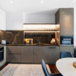 QT Apartments, Perth - apartment 1706 kitchen