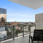 Condor Towers, Perth. Apartment 107 balcony with a view