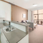 Pyrmont, Goldsbrough apartment, one bedroom - kitchen and dining
