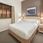 Pyrmont, Goldsbrough apartment, one bedroom - bedroom