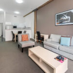 Pyrmont, Goldsbrough apartment, one bedroom - living room