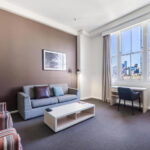 Pyrmont, Goldsbrough apartment, two bedroom - living room