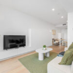 LIV Aston apartment, Melbourne, living room